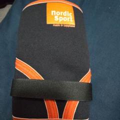 nordic sport 肘 サポーター Mサイズ nordic sport 肘 サポーター Mサイズ - メルカリ