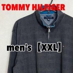 A100 【TOMMY HILFIGER】ハーフジップトップス【XXL】