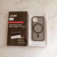 iPhone 13 mini ケース ブラック 半透明 マット感