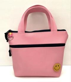 トートバッグ　ゴルフカートバッグ　前ファスナーポケット　ニコちゃんハンドメイド