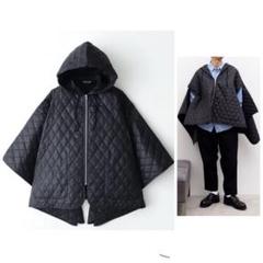美品【トリココムデギャルソン】AD2013 ポンチョ　フード　トグル　M　グレー tricot COMME des GARCONS 美品 トリコ コムデギャルソン