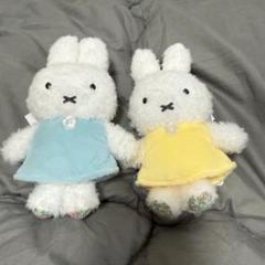 Flower Miffy ほわほわマスコット ネモフィラブルー ミモザ