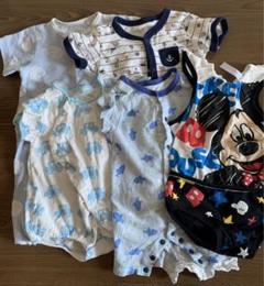 ロンパース✳︎男の子✳︎青系✳︎まとめ売り☆5着