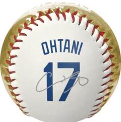 大谷翔平 サインボール 50/50 銀シルバー