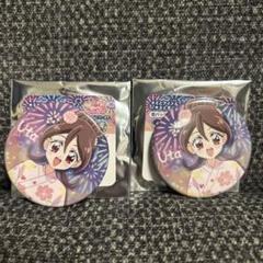 プリティストア キミプリ キミときらめく夏祭り 缶バッジ 咲良