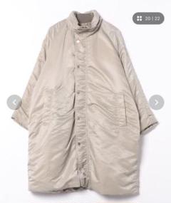 upper heights THE U-BENCE モッズコート ベージュグレー upper heights THE U-BENCE モッズコート ベージュグレー