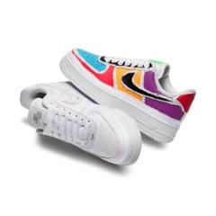 国内未発売 WMNS 27.5cm NIKE エアフォース1 07 LX マルチ