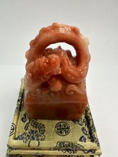 20螭虎　寿山石　芙蓉石　清工　唐物　落款　雅号　関防 20螭虎 高級 寿山石 芙蓉石 清工 唐物 落款 雅号 関防 書