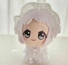 ちびぐるみ ぬい服 ドレスセット 白
