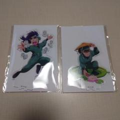 【忍たま】六年ろ組 中在家長次 七松小平太/アニメイトカフェ 梅雨の日 アクスタ 忍たま】六年ろ組 中在家長次 七松小平太/アニメイトカフェ
