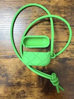 新品未使用✨ボッテガヴェネタ AirPodsケース ラバーシリコン ピスタチオ BOTTEGA VENETA ボッテガ ヴェネタ Airpods ケース 710142