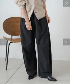 最終値下げ【Omekashi】イージーカーブパンツ　ブラック　36サイズ Omekashi（オメカシ）の「TR イージーカーブパンツ（その他