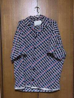 kolor 定価約15万円 異素材ミックス チェック柄コンビミディ
