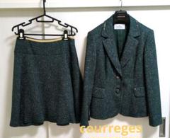 【希少】クレージュ　courreges　カーフレザージャケット　ヴィンテージ 2025年最新】クレージュ レザージャケットの人気アイテム - メルカリ