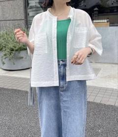 fredyemue 半袖シアーシャツ