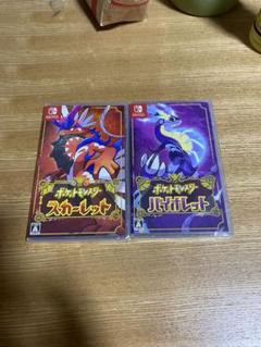 【新品シュリンク未開封】ポケットモンスター スカーレット、バイオレット