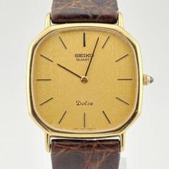 【日本製】 セイコー ドルチェ 腕時計 ゴールド 限定品 希少品 6C20 2025年最新】seiko ドルチェ ゴールドの人気アイテム - メルカリ