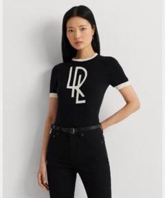 LAURENRALPHLAUREN【24SS】ツートーン ロゴ ショートスリーブ