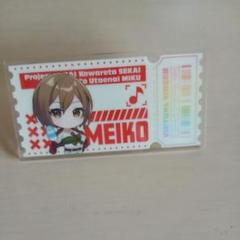 プロセカ ローソンコラボ 映画コラボ アクリルバッジ MEIKO