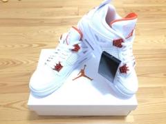 NIKE エアジョーダン4 オレンジメタリック 26.5