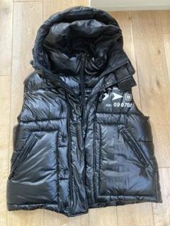 美品 DIESEL フード付きベスト - メルカリ