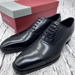 【極美品】リーガル REGAL ストレートチップ ブラック 26.5 ハイリフト 中古・古着通販】REGAL (リーガル) ストレートチップシューズ