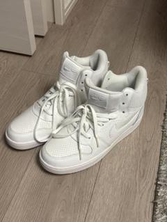 [極美品]Nike Court Borough Mid White メンズ