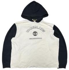 90s 00s Timberland フード付きパーカー フロントロゴ
