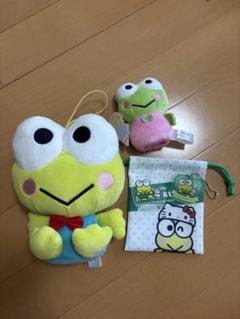 新品未使用　サンリオ　けろけろけろっぴ　ぬいぐるみ　指マスコット　まとめ売り