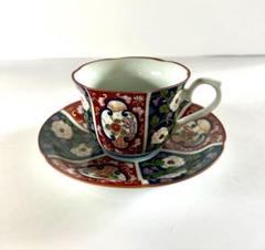 ⭐️新品 未使用品⭐️有田焼 清秀作 珈琲揃 有田焼 - 有田焼 清秀窯 絵変わり 古伊万里 カップ＆ソーサー 5