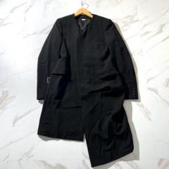 最終値引　コムデギャルソンオムプリュス　2022awノマド期ジャケット黒試着のみ 2025年最新】comme des garcons homme 22awの人気アイテム
