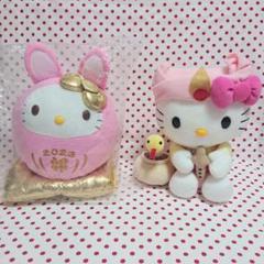 非売品★ヤクルト　ハローキティ★干支ぬいぐるみ★4体セット 非売品☆ヤクルト ハローキティ☆干支ぬいぐるみ☆4体セット
