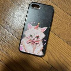 猫イラスト iPhone用ソフトケース　iPhone8