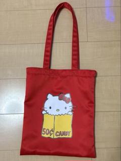 【完売品】ハローキティ展 東京展限定品　限定色トートバッグ　新品未使用 完売品】ハローキティ展 東京展限定品 限定色トートバッグ 新品