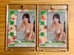 世界に2枚のみ【極良部】松本日向　ピンスポ　ビキニオールカード　コンプセット