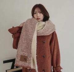 【新品タグ付き】mideal マフラー ピンク mideal マフラー ピンク