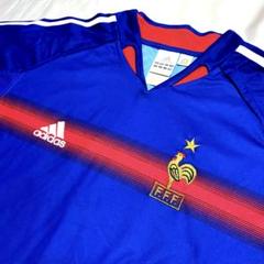 adidas フランス代表 EURO2004 ユニフォーム/ゲームシャツ XL