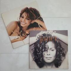 ★ＵＫ＆ＵＳオリジナル盤★ジャネット・ジャクソンＬＰ２枚セット
