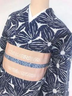 こはるびより　樣専用　綿麻浴衣　裄68cm 身長170cmまで　ちょっぴり訳あり こはるびより 樣専用 綿麻浴衣 裄68cm 身長170cmまで ちょっぴり