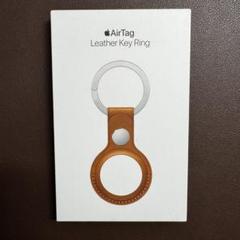 Apple - 新品未開封 Apple純正 AirTag レザーキーリング