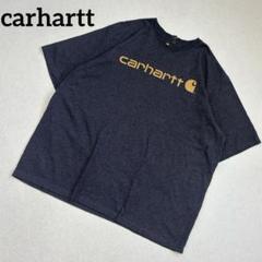 【高品質】carhartt オリジナルフィット　フロントロゴ　Tシャツ