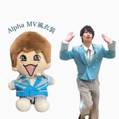 ギラギラサマー風衣装 ボンボンボヤージュ風衣装の藤原丈一郎くん ちびぬい服 ギラギラサマー 風 衣装 西畑大吾くん ちびぬい服 ボンボン
