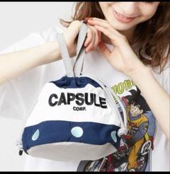 グラニフ ドラゴンボールZ 宇宙船 ストリング バッグ カプセル