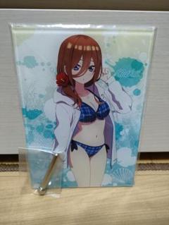 五等分の花嫁　中野三玖　アクリルボード　よみうりランド　水着