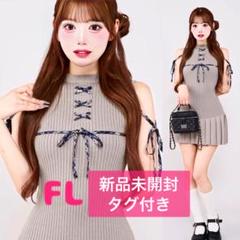新品未開封 ダーリッチ ドッキングレースアップミニワンピース