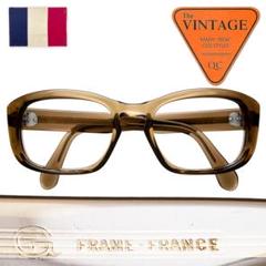 美品70s FRAME FRANCE フランス ヴィンテージ メガネ 50-20のサムネイル