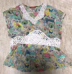【ポイント10倍】 ヴィヴィアンタム メルカリ - ブラウス PRINT COLLAGE CHINOISERIE トップス