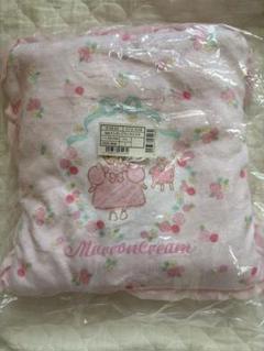 サンリオ　マロンクリーム　クッションブランケット