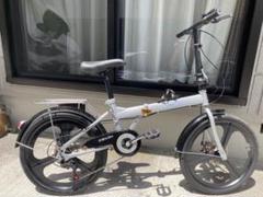 ■札幌発！手渡限定！美品 FLYING PIGEON RACING PRO自転車 引き取り限定】Pigeon 折りたたみ自転車 22インチ ギア付き