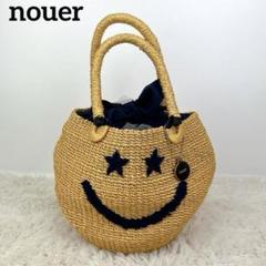 [新品未使用]nouer ヌエール　かごバッグ nouer ヌエール かごバッグ ブラック - メルカリ